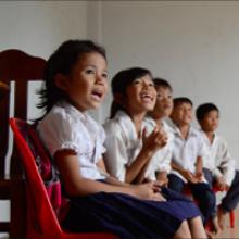 Cambodia: Support in an English language school for older children up to university