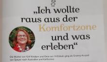 Granny Ingrid auf der Titelseite