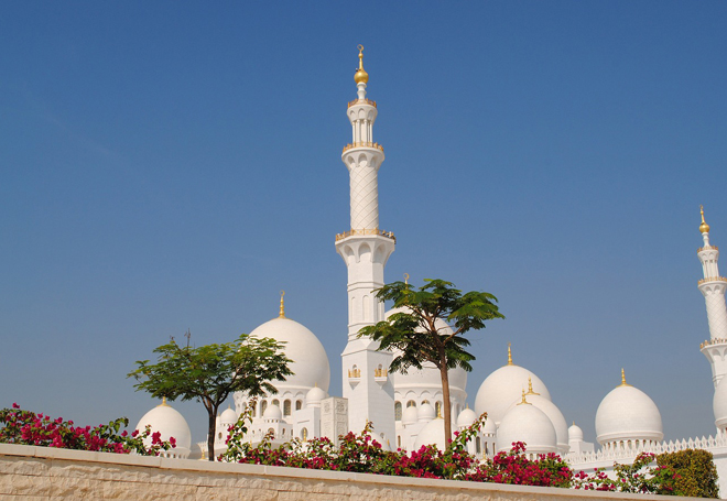der Tempel in Abu Dhabi